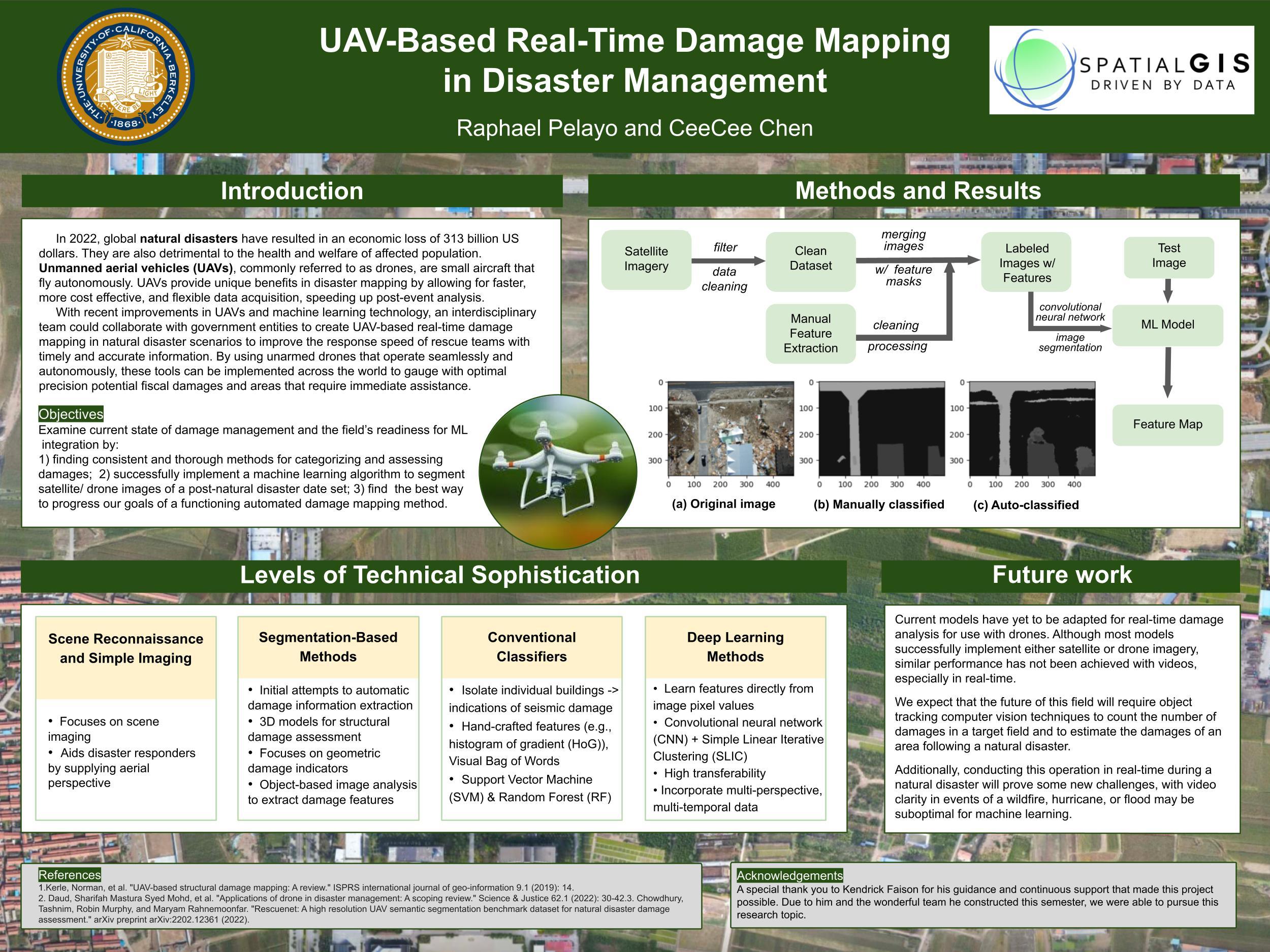 UAV-Based Real-Time Damage Mapping  in Disaster Management - Spring 2023 Discovery Project