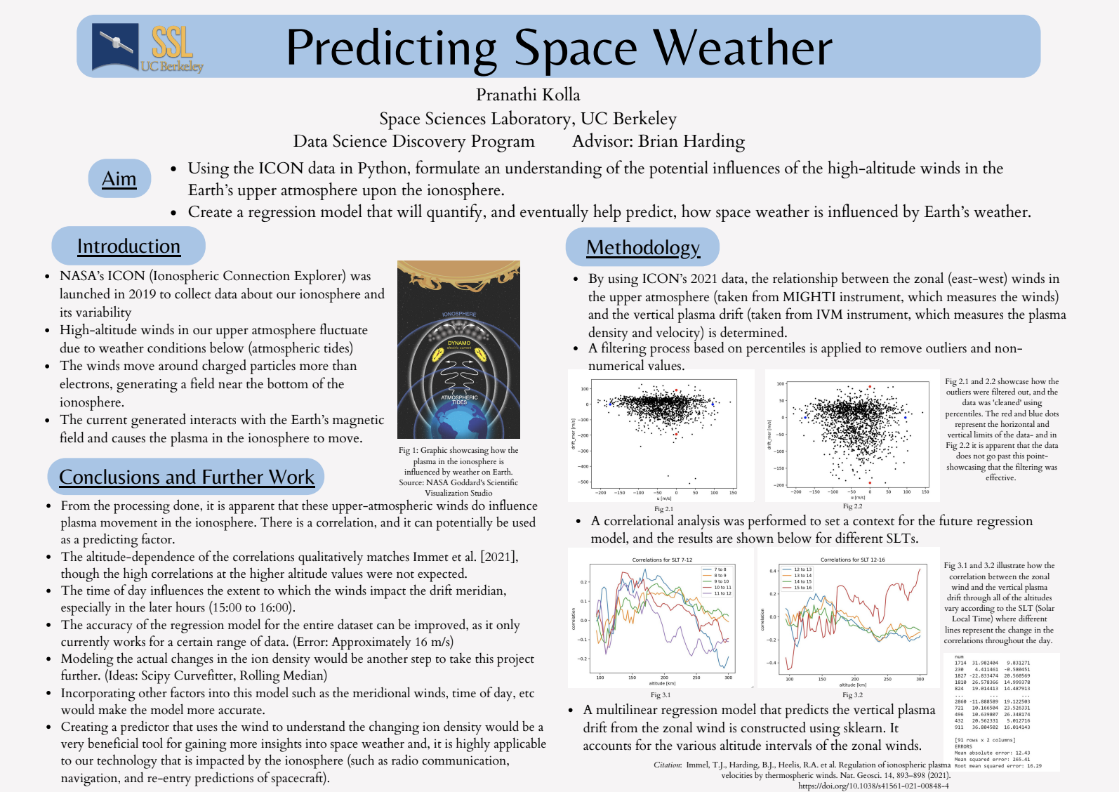 Predicting Space Weather - Fall 2022 Discovery Project
