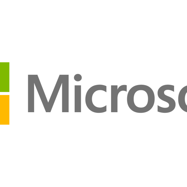 Microsoft logo. 