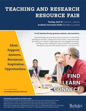 AIS Resource Fair poster